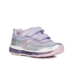 GEOX ANDROID Blinkesko J9245A Silver/Lilac