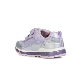 GEOX ANDROID Blinkesko J9245A Silver/Lilac