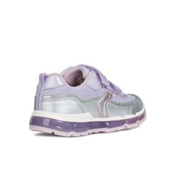 GEOX ANDROID Blinkesko J9245A Silver/Lilac