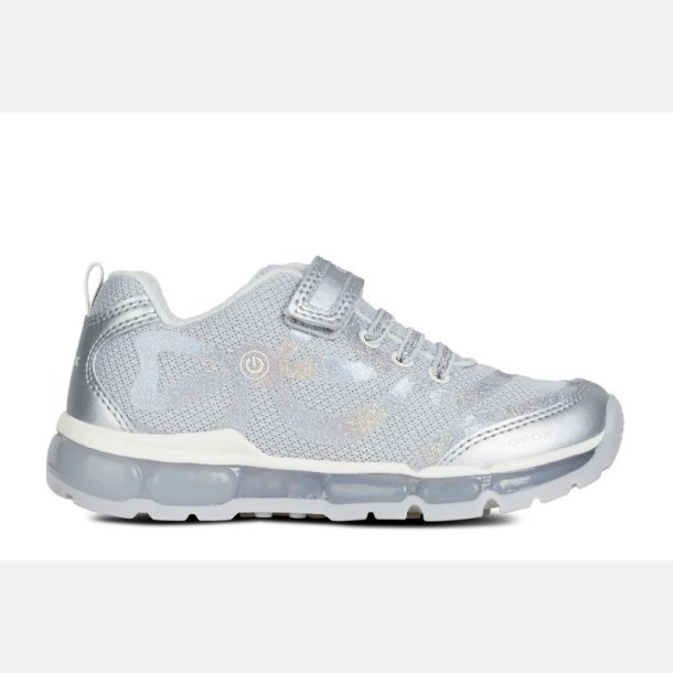 GEOX ANDROID Blinkendeschuhe J9245C Silver