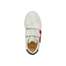 GEOX SKYLIN Blinkesko J928WC White/Red