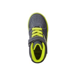 GEOX GREGG Blinkesko J8447B Grey/Lime