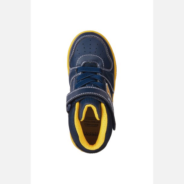 GEOX GREGG Blinkesko J8447B Navy/Yellow