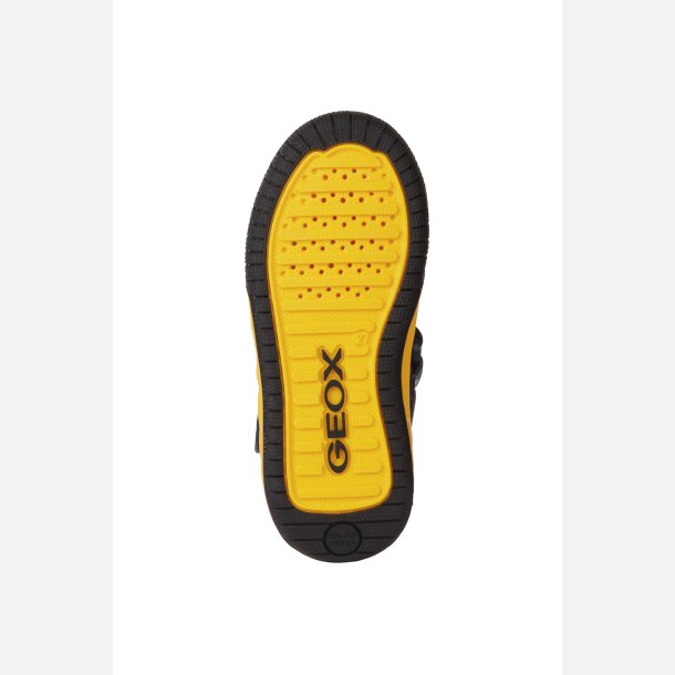 GEOX GREGG Blinkesko J8447B Navy/Yellow