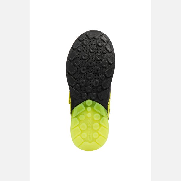 GEOX SVETH Blinkesko J846PB Black/Lime