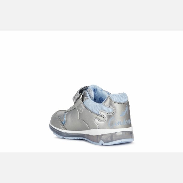 GEOX Disney Princesses ASKEPOT TODO B1685B Blinkesko Silver