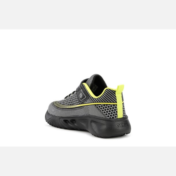 GEOX ASSISTER J15DZA Blinkesko Black/Lime