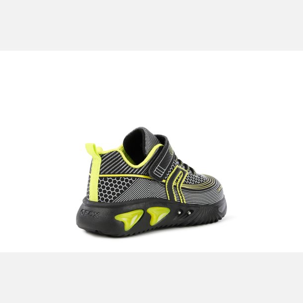 GEOX ASSISTER J15DZA Blinkesko Black/Lime