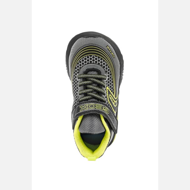 GEOX ASSISTER J15DZA Blinkesko Black/Lime