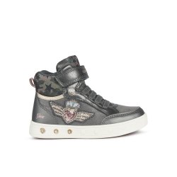 GEOX SKYLIN J168WB Blinkesko Grey