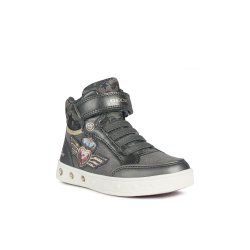 GEOX SKYLIN J168WB Blinkesko Grey