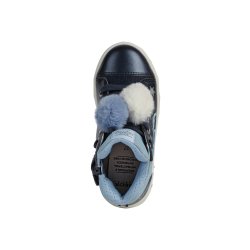 GEOX Disney Frozen ELSA SKYLIN J168WC Blinkesko Navy/Sky