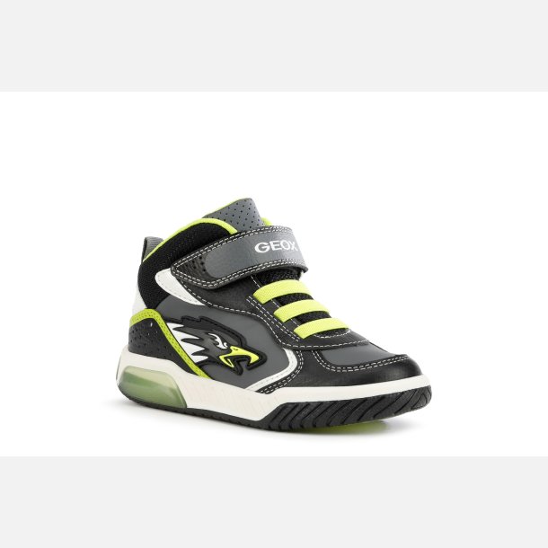 GEOX INEK J169CB Blinkesko Black/Lime
