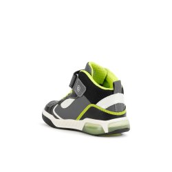 GEOX INEK J169CB Blinkesko Black/Lime
