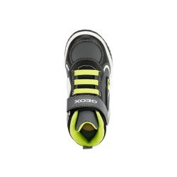 GEOX INEK J169CB Blinkesko Black/Lime