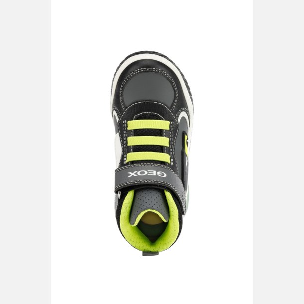 GEOX INEK J169CB Blinkesko Black/Lime