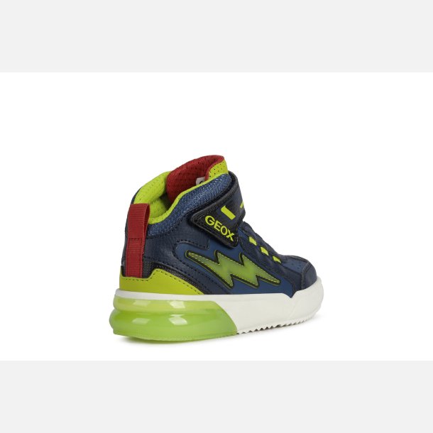 GEOX GRAYJAY J169YB Blinkesko Navy/Lime