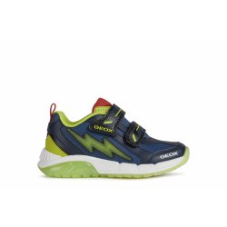 GEOX SPAZIALE J16CQA Blinkesko Navy/Lime