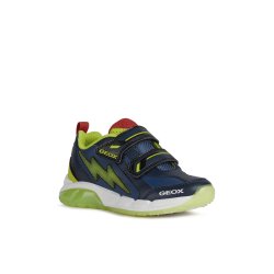 GEOX SPAZIALE J16CQA Blinkesko Navy/Lime