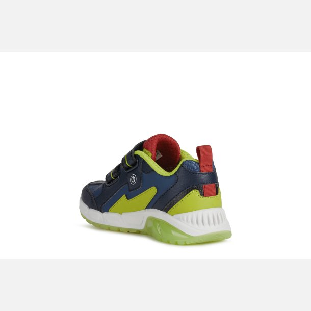 GEOX SPAZIALE J16CQA Blinkesko Navy/Lime