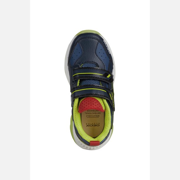 GEOX SPAZIALE J16CQA Blinkesko Navy/Lime