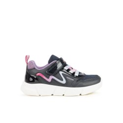 GEOX ARIL J16DLA Blinkesko Navy/Lilac