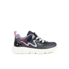 GEOX ARIL J16DLA Blinkesko Navy/Lilac
