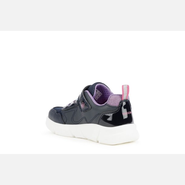 GEOX ARIL J16DLA Blinkesko Navy/Lilac