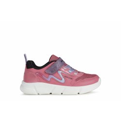 GEOX ARIL J16DLA Blinkesko Fuchsia/Black