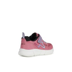 GEOX ARIL J16DLA Blinkesko Fuchsia/Black