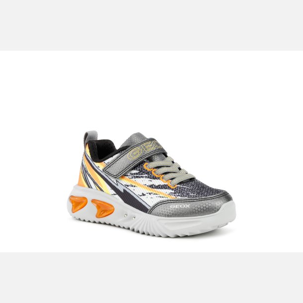 GEOX ASSISTER J16DZA Blinkesko Grey/Yellow
