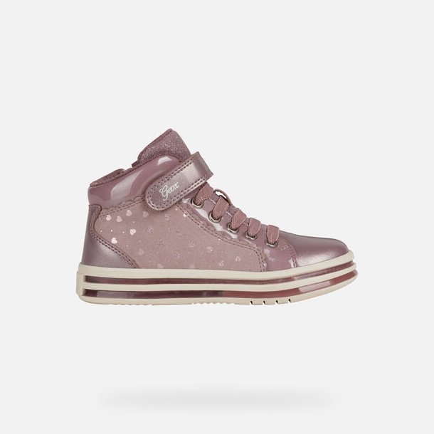 GEOX PAWNEE J16EVA Blinkesko Pink