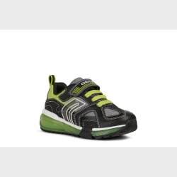 GEOX BAYONYC J16FEA Blinkesko Black/Lime