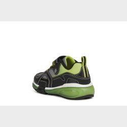 GEOX BAYONYC J16FEA Blinkesko Black/Lime