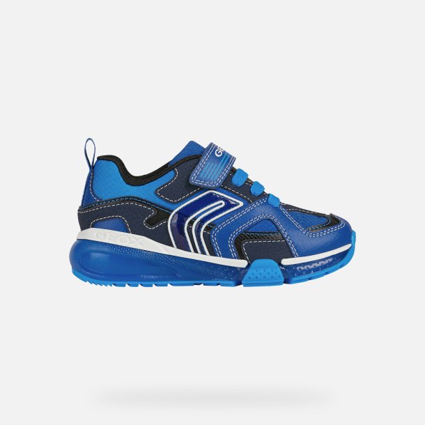GEOX Bayonyc Blinkendeschuhe J16FEA Royal/Blue