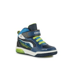 Geox Blinkesko Hightop Inek J929CD Navy/Lime