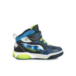 Geox Blinkesko Hightop Inek J929CD Navy/Lime