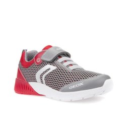 GEOX SVETH J826PB Blinkesko Grey/Red