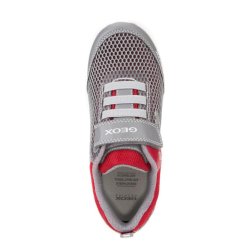GEOX SVETH J826PB Blinkesko Grey/Red