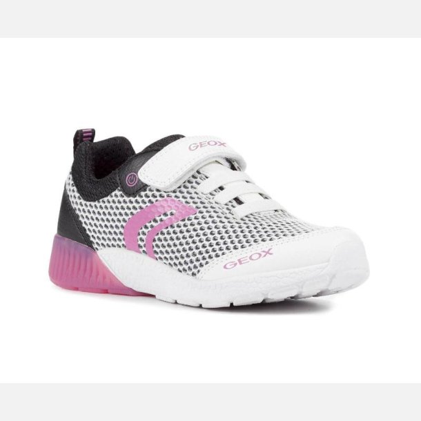 GEOX SVETH J826VA Blinkesko White/Black