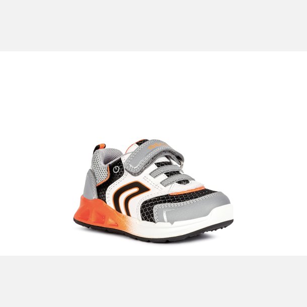 GEOX DAKIN B152PA Blinkesko Grey/White
