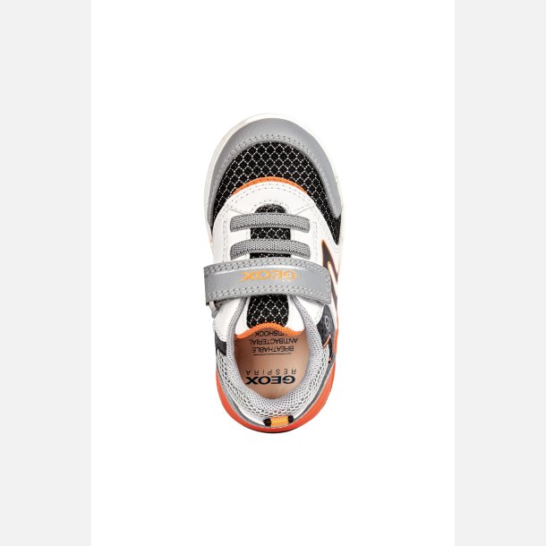 GEOX DAKIN B152PA Blinkesko Grey/White