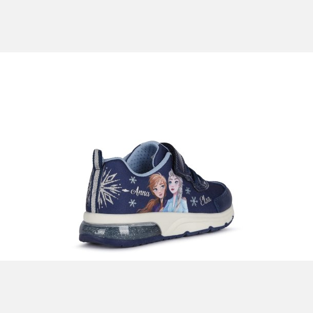 GEOX Disney Frozen ELSA SPACECLUB J158VB Blinkesko Navy/Sky