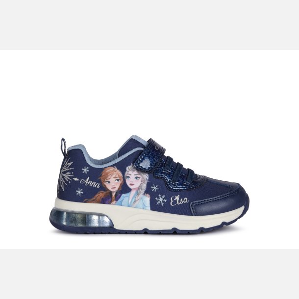 GEOX Disney Frozen ELSA SPACECLUB J158VB Blinkesko Navy/Sky