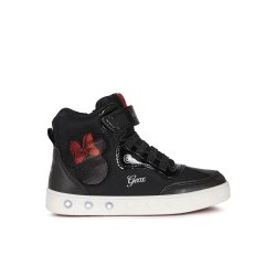 GEOX Disney Minnie Mouse SKYLIN J158WJ Blinkesko Black/Red