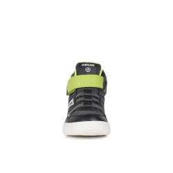 GEOX GRAYJAY J159YC Blinkesko Black/Lime