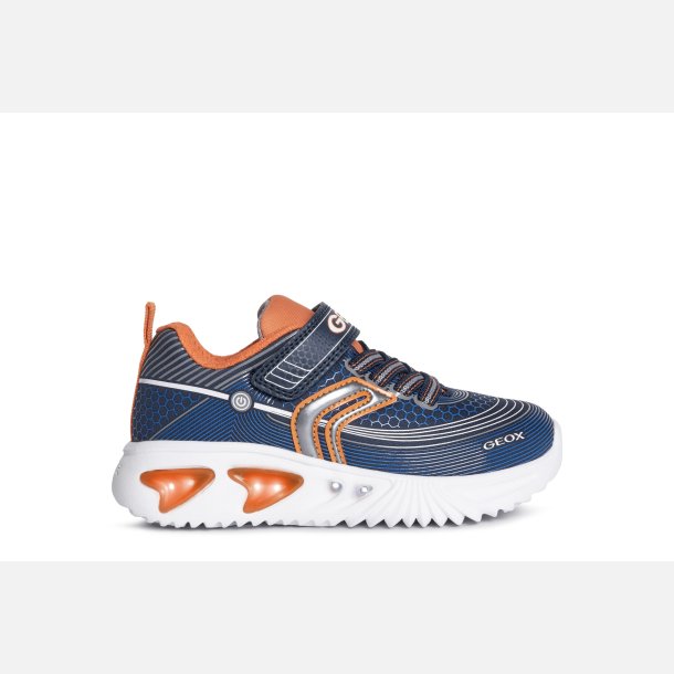GEOX ASSISTER J15DZA Blinkesko Navy/Orange