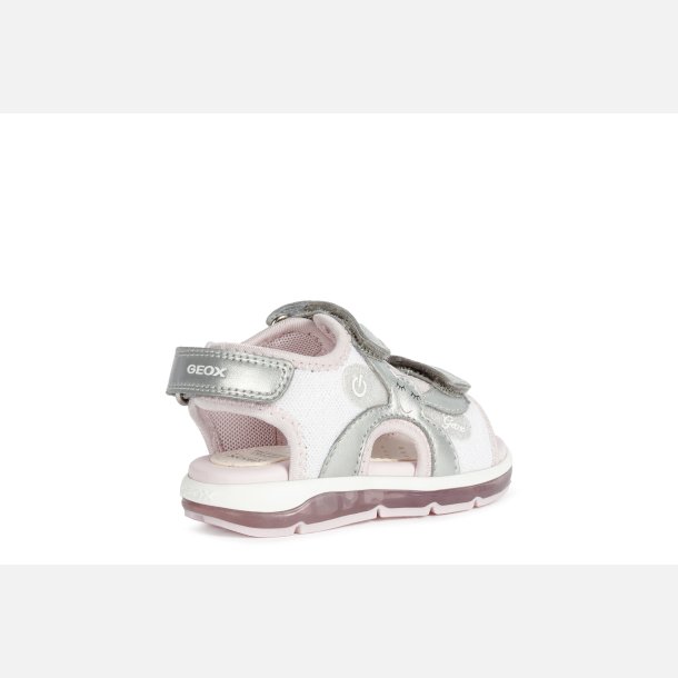 GEOX TODO B150EA Blinkesandal Silver/Pink