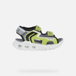 Geox Wroom Blinke Sandal J25GGA Lime/Black