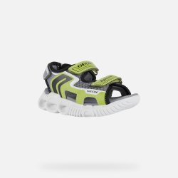 Geox Wroom Blinke Sandal J25GGA Lime/Black
